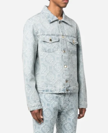 The Voice Season 25 John Legend Jacquard Denim Jacket