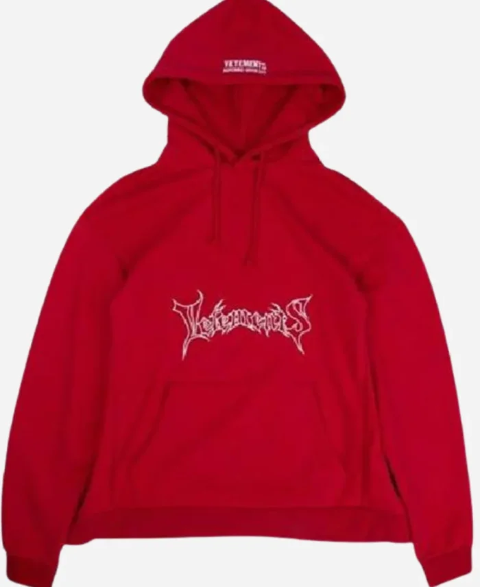 Vetements Red Hoodie