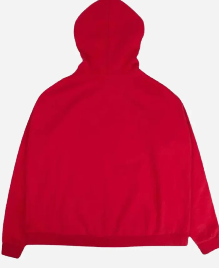 Vetements Red Pullover Hoodie For Sale