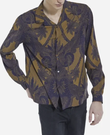 Zenzo Tongai TV-Series Parish 2024 Ivan Mbakop Bandana Motif Shirt