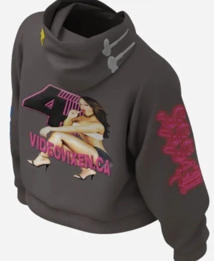 Melyssa Ford Drake Grey Pullover Hoodie For Unisex