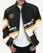 McLaren 2024 Formula 1 Black Racing Jacket - Jacket Era