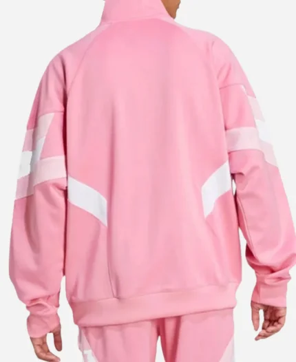 2025 Adidas Inter Miami CF Originals Half-Zip Pink Crew Sweatshirt