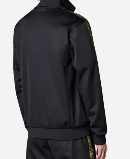 2025 Adidas Originals Mexico Gold Track Top Black Jacket