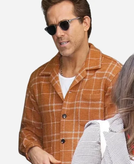 2025 TIME100 Summit Ryan Reynolds Plaid Jacket