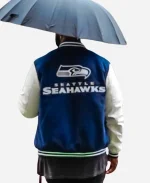 50th Season Seattle Seahawks Varsity Jacket
