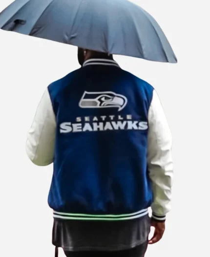 50th Season Seattle Seahawks Varsity Jacket