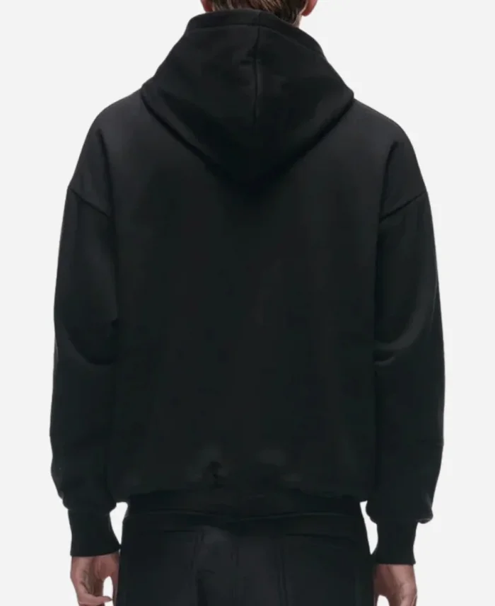 6PM Oversized Black Pullover Hoodie For Sale