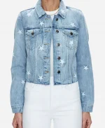 AEW Dynamite 2024 Melissa Cervantes Star Denim Jacket