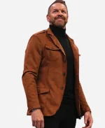 AEW Dynamite Christian Cage Brown Blazer