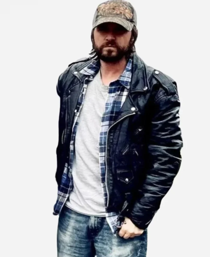 Aaron Stanford Finestkind Black Jacket