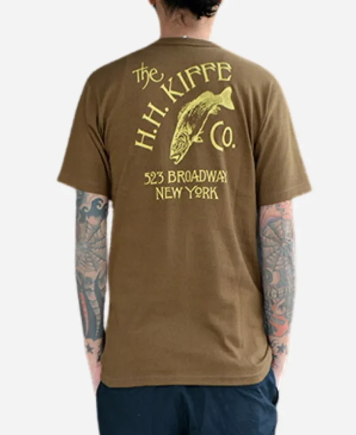 Adam Goldberg The Equalizer S5 Brown Graphic T-Shirt
