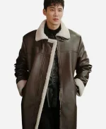 Ahn Bo-Hyun Itaewon Class Leather Coat