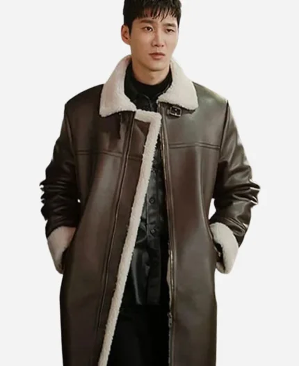 Ahn Bo-Hyun Itaewon Class Leather Coat