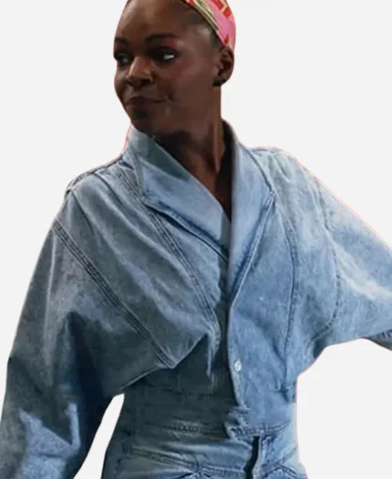 All Rise S03 Samantha Marie Ware Denim Jumpsuit