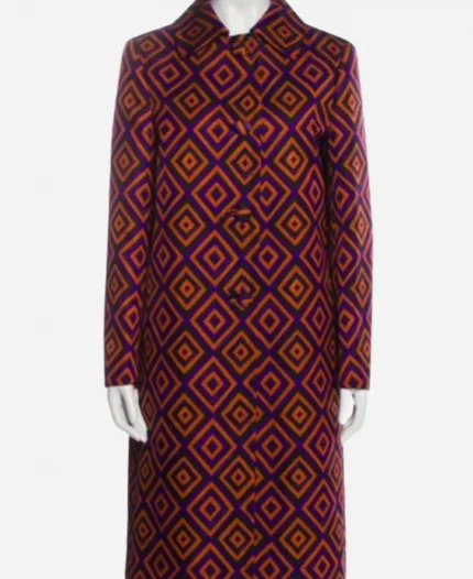 Amanda Wagner TV Series Will Trent Season 03 Sonja Sohn Printed Coat