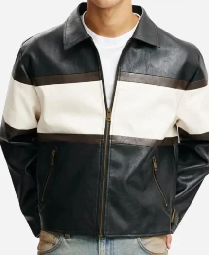 American Idol S23 Slater Nalley Leather Jacket