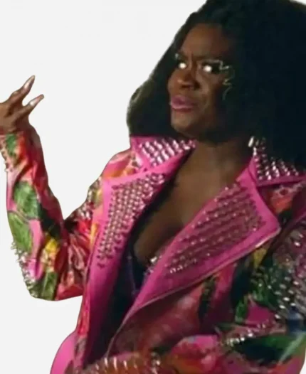 Angie Wilson Harlem Season 2 Episode 2 Shoniqua Shandai Studded Leather Jacket