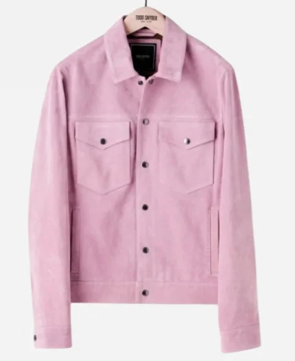 Anthony Anderson Suede Trucker Jacket
