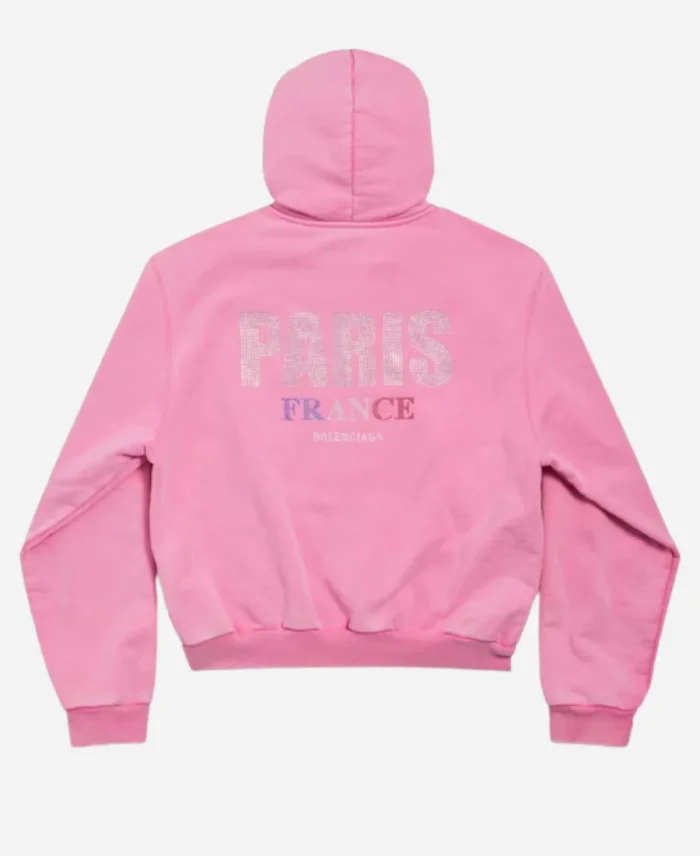Balenciaga Pink Hoodie