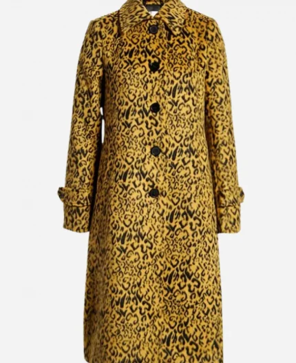 Camille Parks TV Series Harlem Season 03 Meagan Good Leopard Print Coat