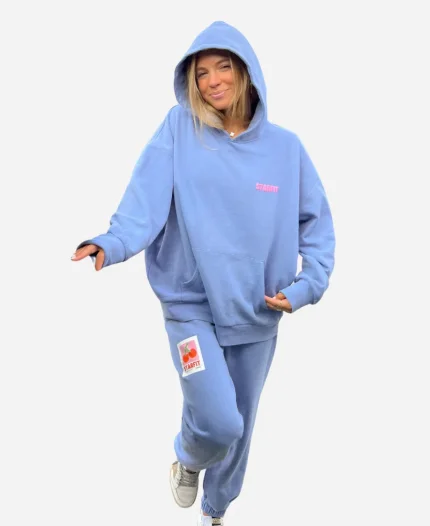 Cherry Bomb Starfit Oversized Pullover Hoodie For Women
