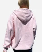 Christy Brandy Pink Zip-Up Hoodie