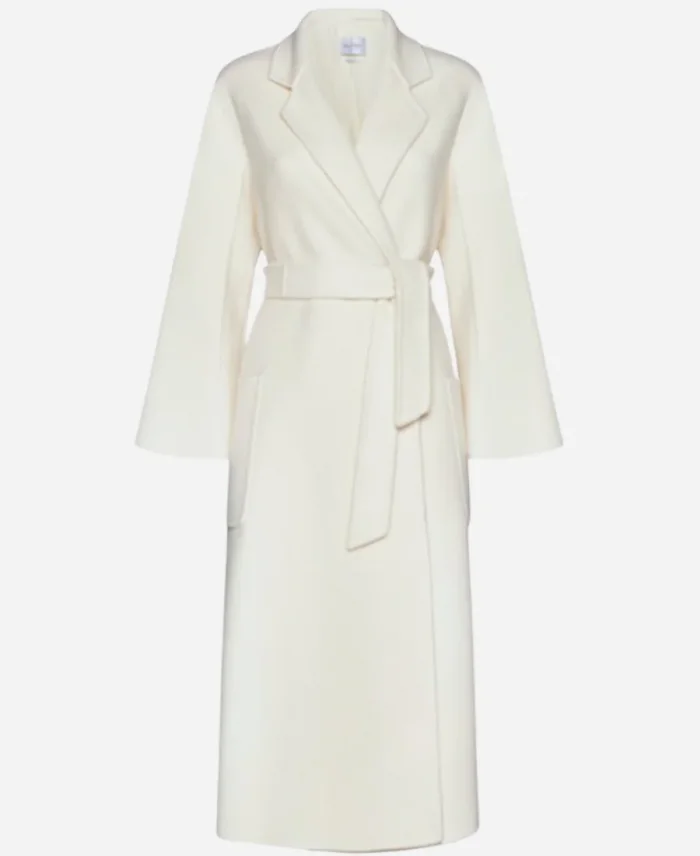 Dark Matter 2024 Alice Braga White Trench Coat