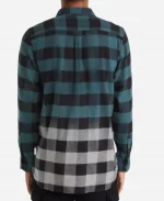 Dark Matter 2024 Oakes Fegley Checkered Shirt