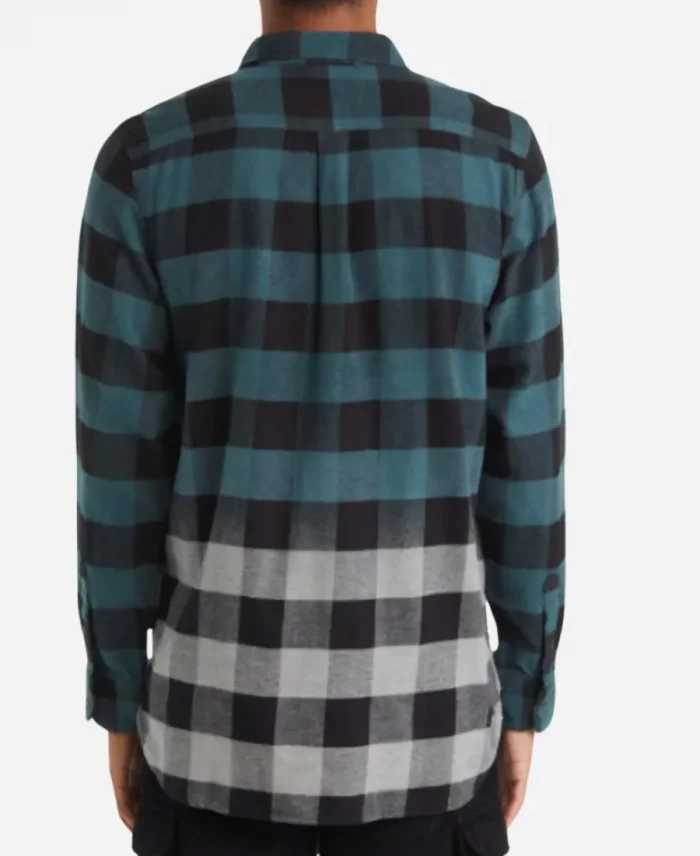 Dark Matter 2024 Oakes Fegley Checkered Shirt