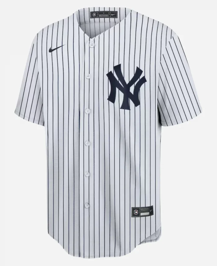 Derek Jeter New York Yankees White Jersey