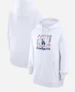 Dodgers G-III 4Her by Carl Banks Collage Team Hoodie