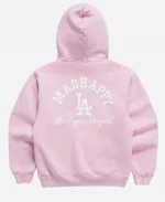 Dodgers Madhappy Pink Pullover Hoodie