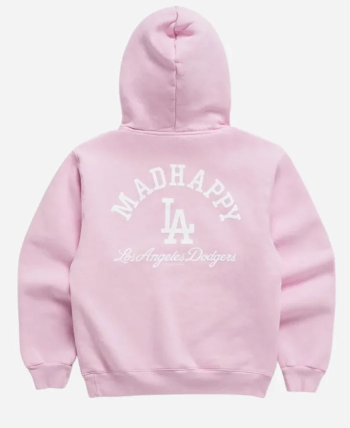 Dodgers Madhappy Pink Pullover Hoodie