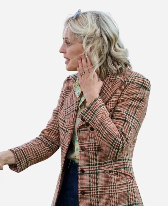 Elisa Blix The Stolen Girl 2025 Denise Gough Plaid Blazer For Sale