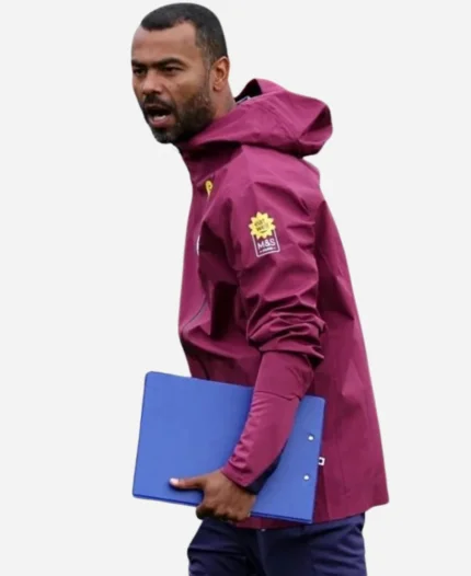 Euro 2024 England Maroon Training Jacket For Sale