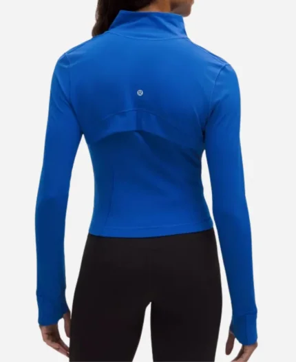 Galactic Cobalt Lululemon Define Cropped Blue Jacket For Women’s