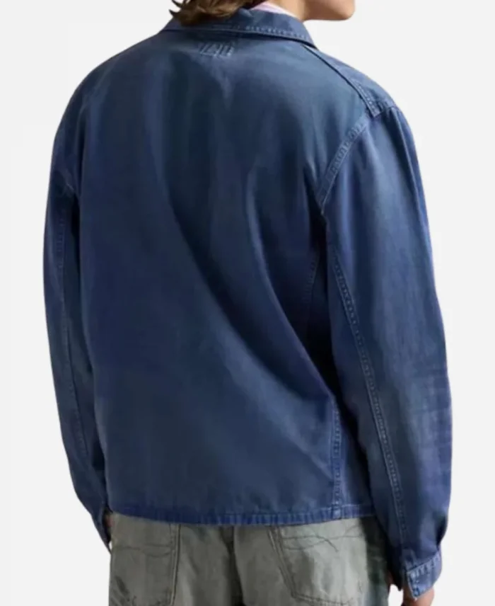 Great Celebrity Bake Off S08 Jim’s Blue Shacket