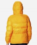 Helena Zengel The Legend of Ochi 2025 Yellow Puffer Jacket