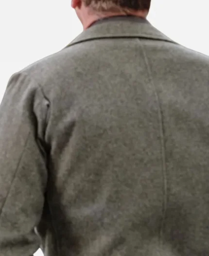 Jack Thornton When Calls The Heart Daniel Lissing Grey Wool Coat