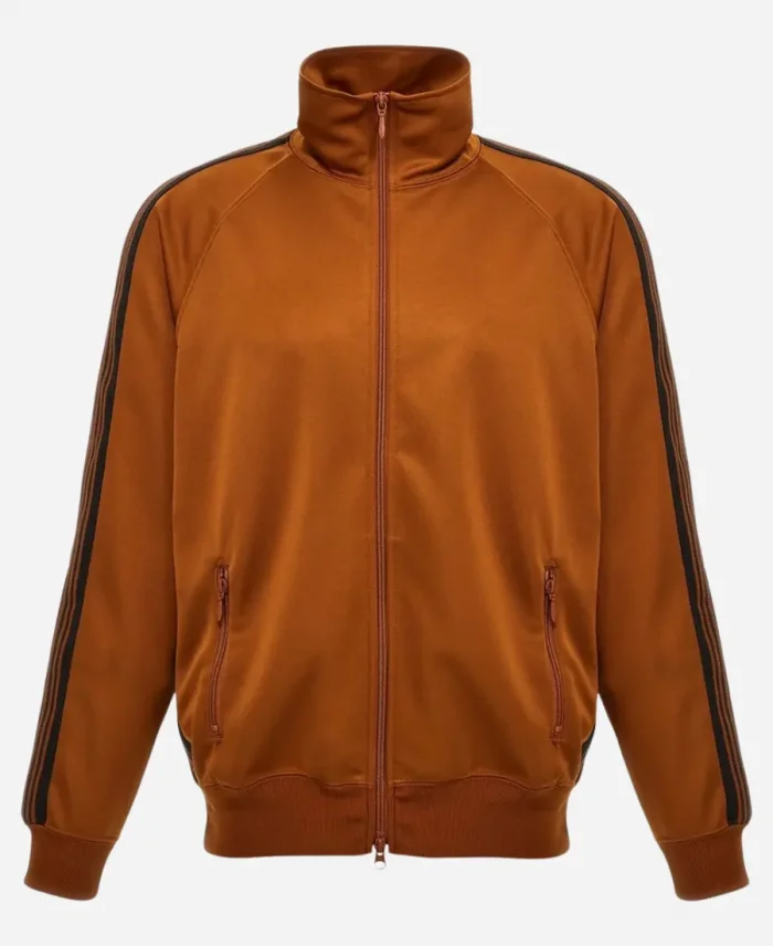 Jackie Chan Movie Karate Kid Legends 2025 Mr. Han Brown Track Jacket