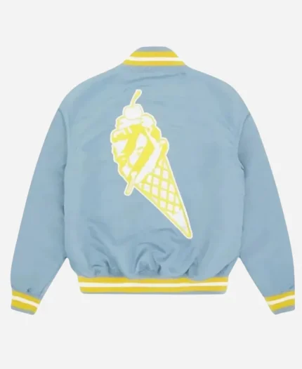 Jalen Hurts Ice Cream Baseball Varsity Bomber Jacket