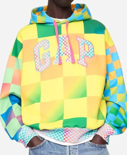 Jawn Murray GAP Checkered Hoodie
