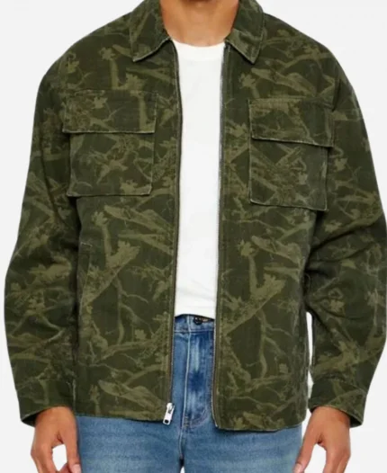 Jawn Murray Green Camo Jacket