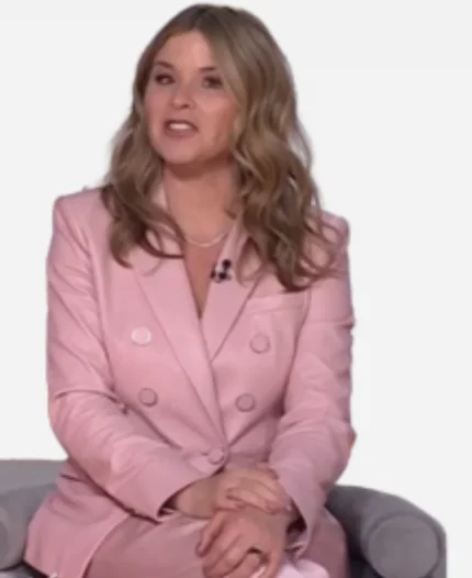 Jenna Bush The Today Show 2025 Pink Blazer