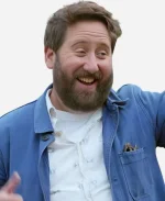 Jim Great Celebrity Bake Off S8 Blue Shacket