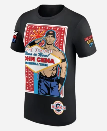 John Cena Monday Night Raw Black Shirt
