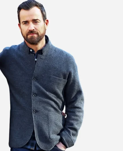 Justin Theroux Grey Wool Blazer