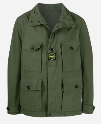 Kano Tv Series Top Boy Stone Island Sully Green Jacket