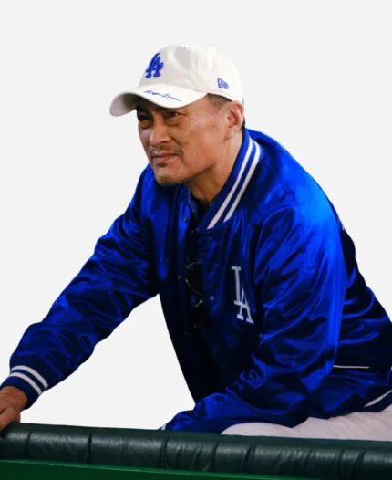 Ken Watanabe Los Angeles Dodgers Blue Jacket